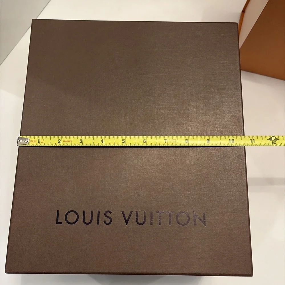 Lot 3 Authentic Designer Empty Gift Boxes Louis Vuitton x2 Chanel x1